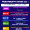 May Family Month Activities